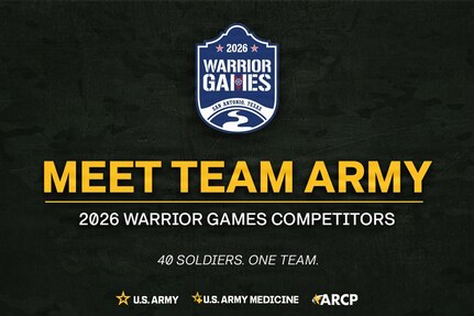 The Army Recovery Care Program is proud to announce the members of Team Army who will compete at the 2026 Warrior Games in San Antonio, Texas, June 13-20.