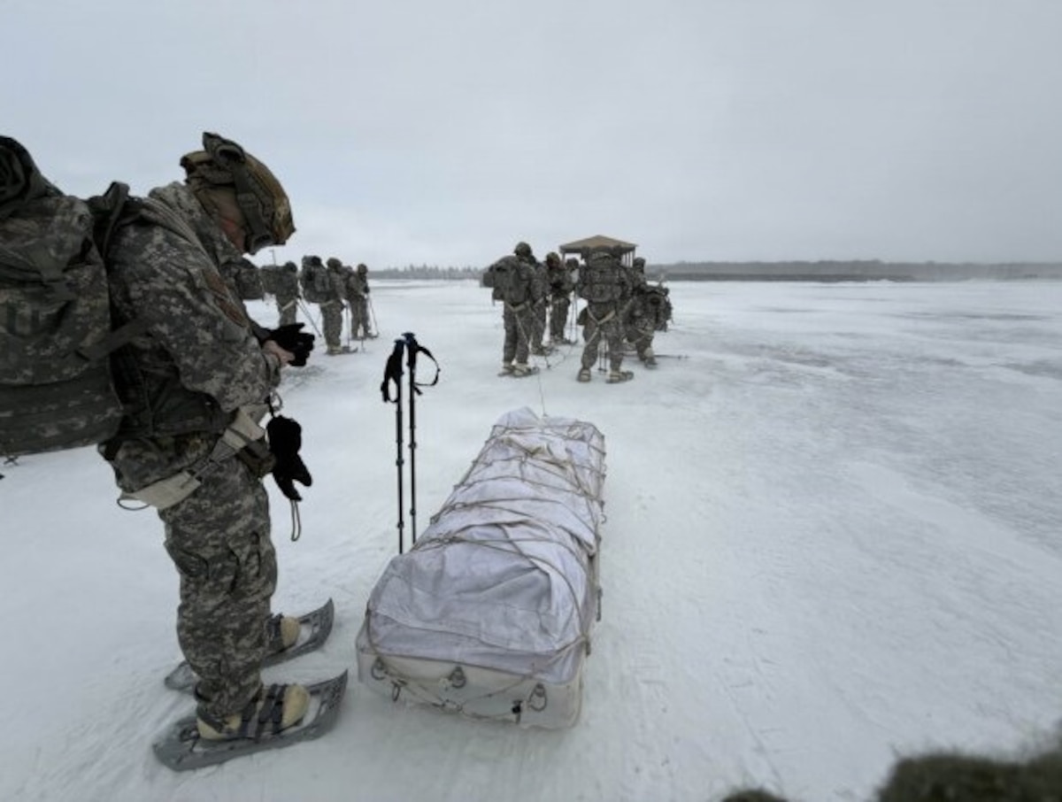 ANG members partake in mentally and physically challenging Cold Weather Operations Course (CWOC) at Camp Ripley, Minnesota.