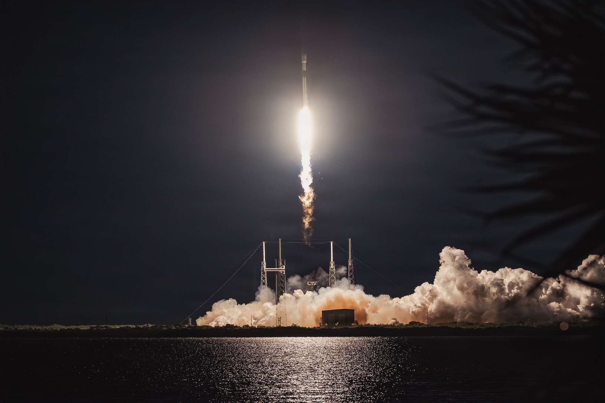 A Falcon 9 rocket carrying the GPS III-SV09 mission successfully launches from Space Launch Complex 40 at Cape Canaveral Space Force Station, Florida, on Jan. 27, 2026. The overall objective of GPS III is to deliver sustained, reliable GPS capabilities to America's warfighters, our allies, and civil users. GPS provides positioning, navigation, and timing service to civil and military users worldwide. (U.S. Space Force photo by Gwendolyn Kurzen)