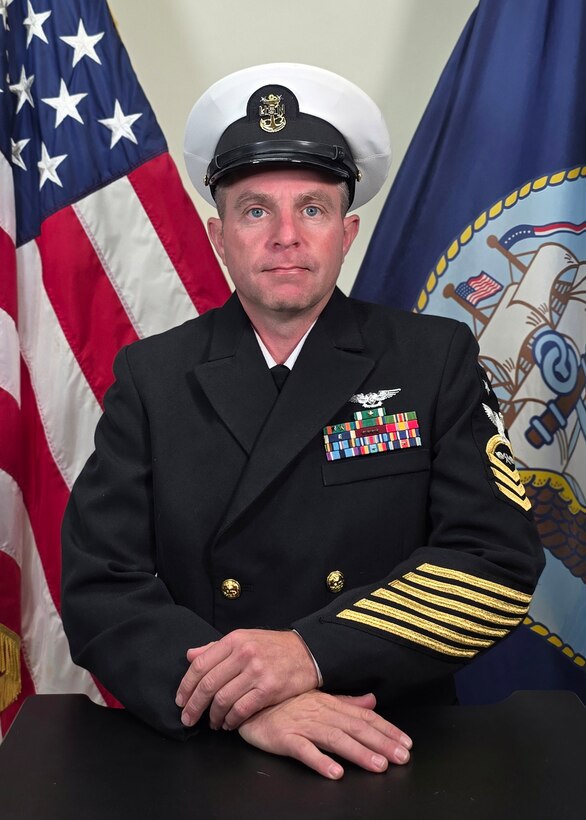 Senior Enlisted Leader, AFCM Harley Apperson