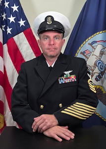 Senior Enlisted Leader, AFCM Harley Apperson