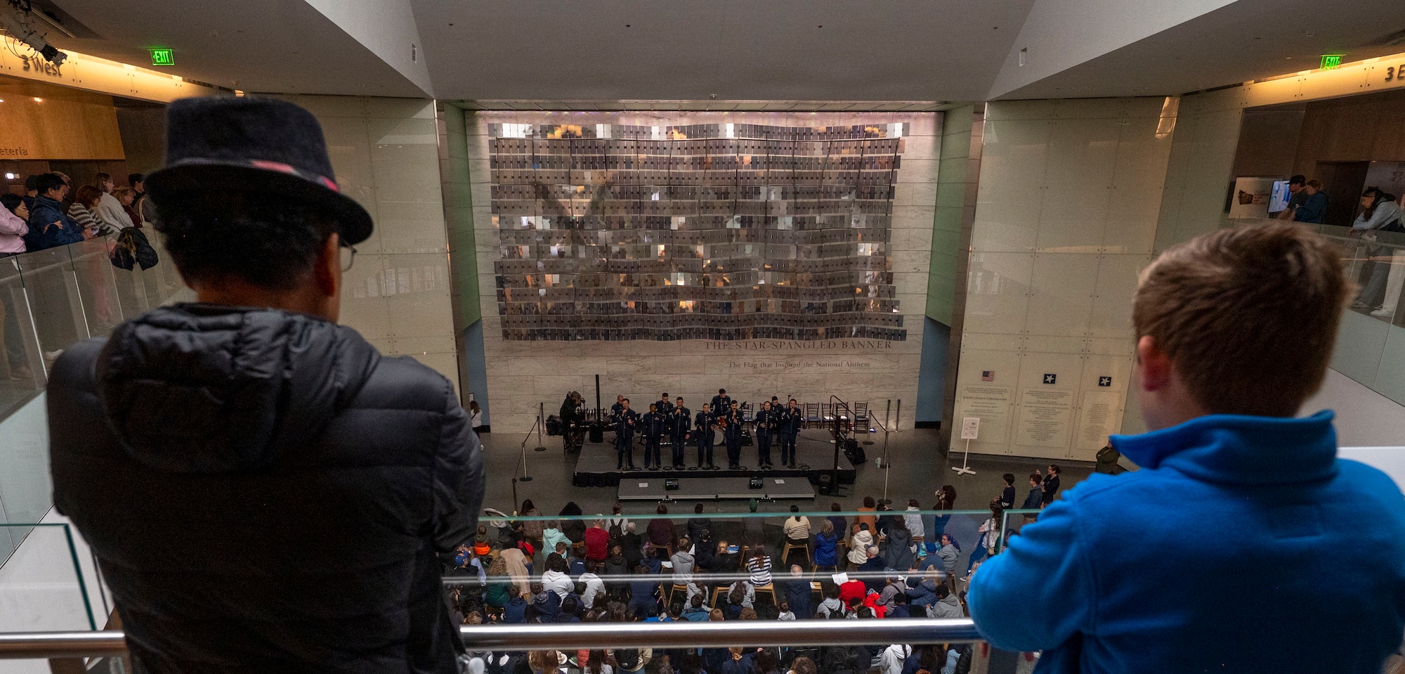 The U.S. Air Force Band’s Singing Sergeants perform musical theater selections at the Smithsonian National Museum of American History in Washington, D.C., March 12, 2026. The Singing Sergeants celebrated American musical contributions as part of the 250th birthday celebration of the United States. (U.S. Air Force photo by Staff Sgt. Jordan Powell)