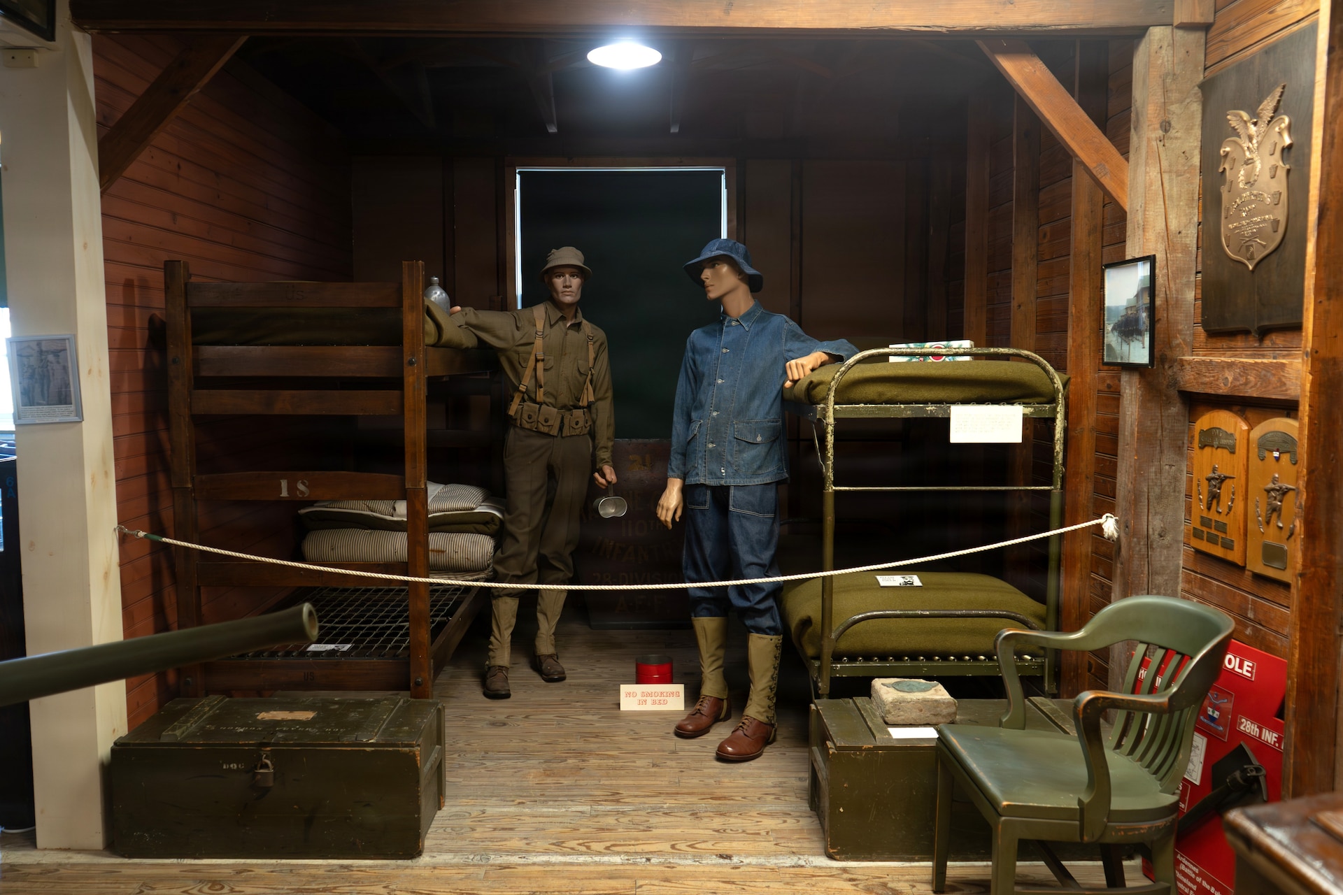 The Pennsylvania National Guard Museum at Fort Indiantown Gap stands as a testament to the service, sacrifice and legacy of the Soldiers and Airmen of the Pennsylvania National Guard. (Pennsylvania National Guard photo by Sgt. Tristan Murry)