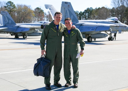 CVW-7 Change of Command