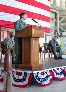 CVW-7 Change of Command