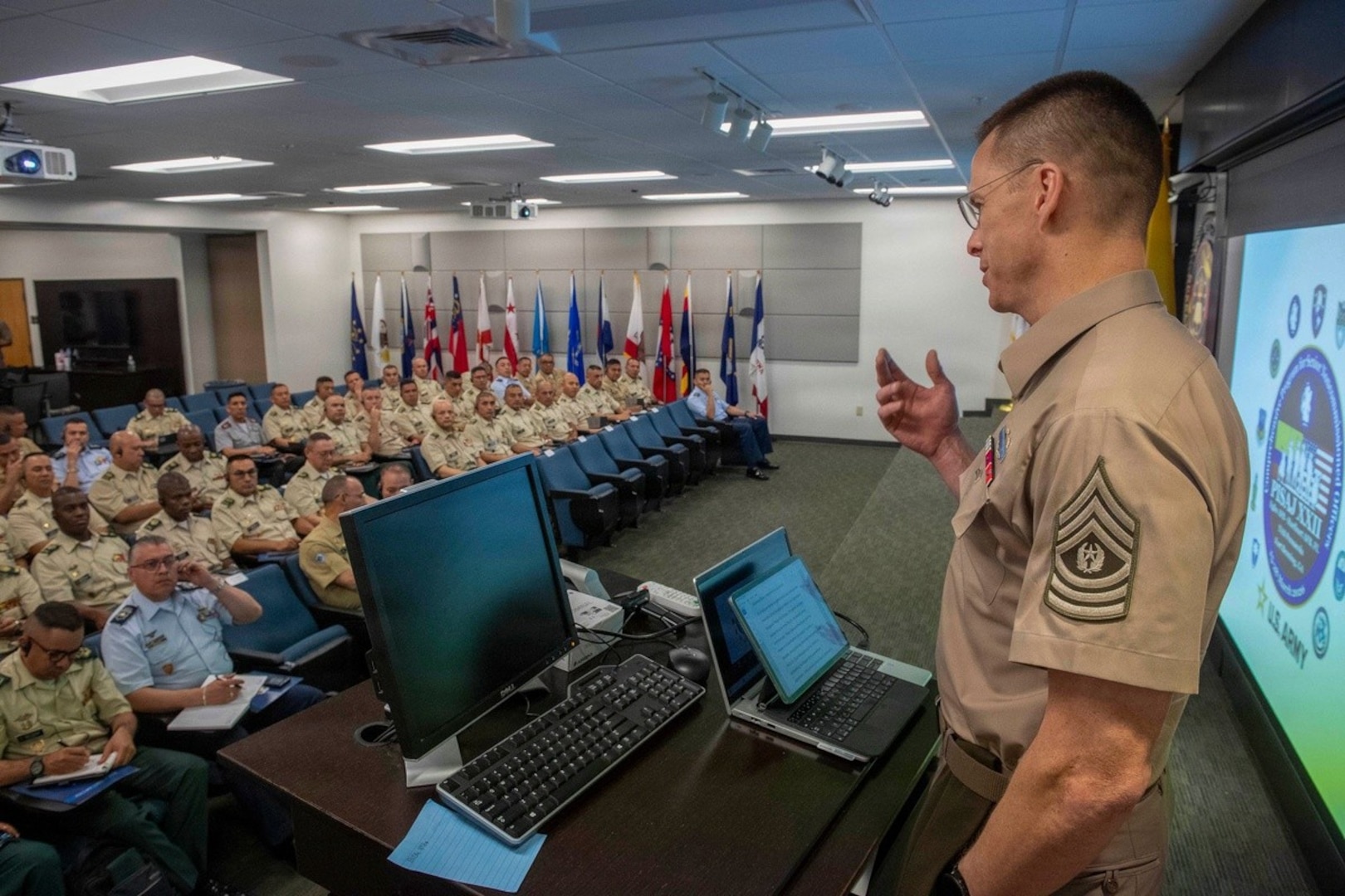 US, Colombian military leaders kick off 22nd joint-service senior enlisted engagement