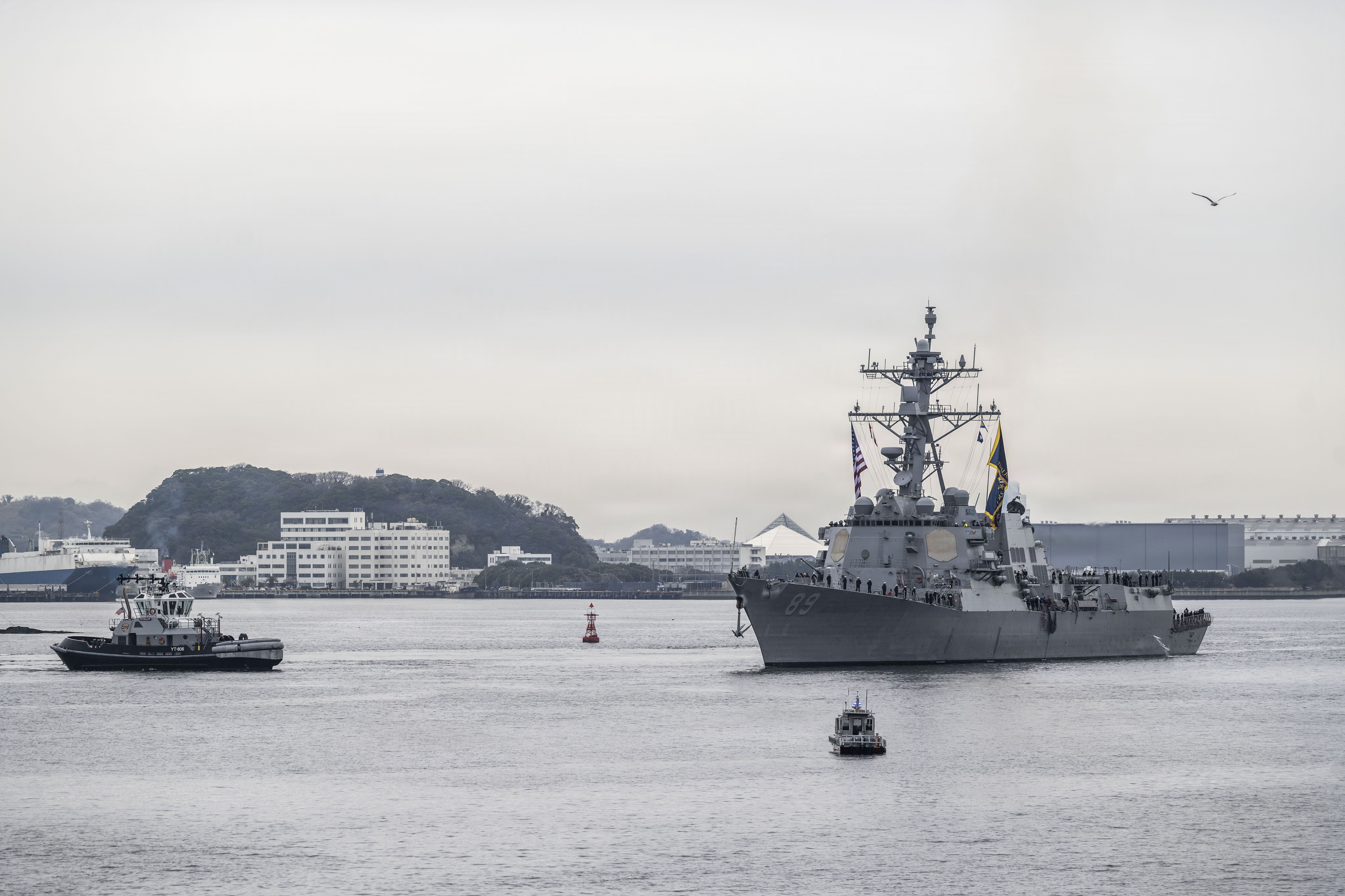 USS Mustin returns to forward-deployed Naval forces in Yokosuka