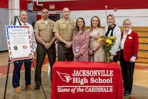 CNATTU New River Adopts Jacksonville High School