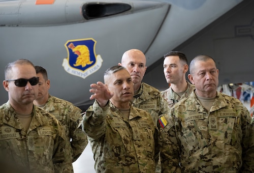 Columbian Sergeant Major course