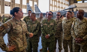 Columbian Sergeant Major course