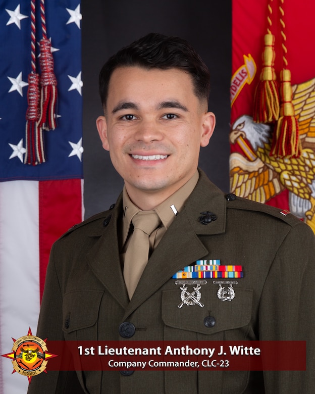 1st Lt. Anthony Witte Command photo.