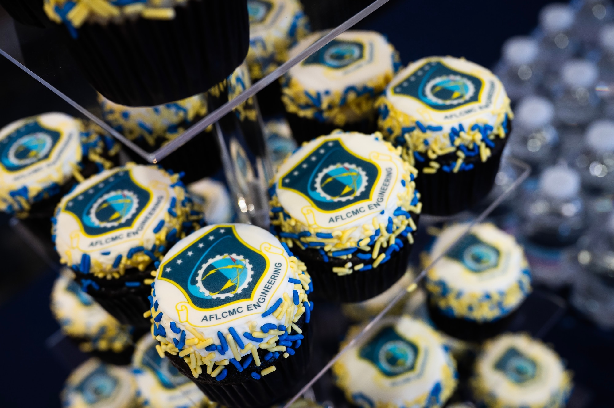 Cupcakes on table that say Engineering Directorate.