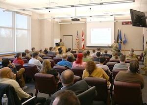 Subject matter experts from the Cloud-Based Command and Control community recently convened for a maintenance troubleshooting conference at the Eastern Air Defense Sector in Rome, New York during the week of March 9, 2026.