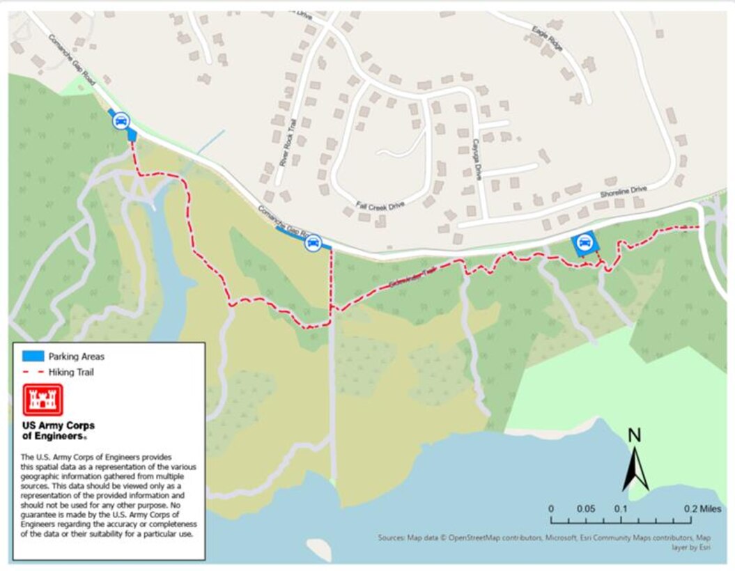 Trailhead Parking Map