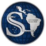 The official logo for Southern Seas 2026. The Nimitz-class aircraft carrier USS Nimitz (CVN 68) will deploy to the U.S. Southern Command area of responsibility as part of U.S. Naval Forces Southern Command/U.S. 4th Fleet’s Southern Seas 2026 deployment. Southern Seas aims to enhance regional maritime partnerships, interoperability, and security throughout the Caribbean, Central, and South America. (U.S. Navy graphic illustration by Ensign Paul Archer)