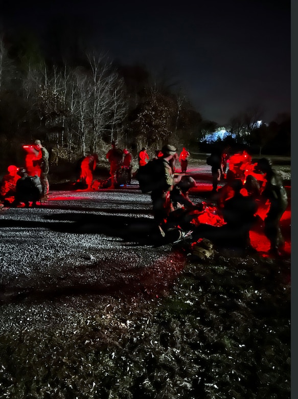 Kentucky Army National Guard medics from around the state sharpened their lifesaving skills during a two-week annual recertification course at Wendell H. Ford Regional Training Center, Feb. 21-March 6.
