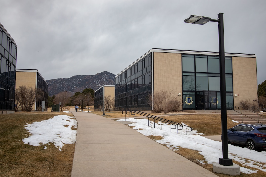 The U.S Air Force Academy Preparatory School dorm buildings in Colorado   Feb. 2, 2026.  These three dorm buildings built in 1957 will be replaced by one new building, consolidating three squadrons of USAFA Preparatory School students under one roof. The new dorms are scheduled for completion in early 2027.