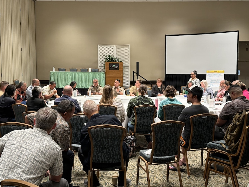 HONOLULU —The Honorable Jordan Gillis, assistant secretary of the Army for installations, energy, and environment, participated in the Hawai‘i Military Lands Discussion hosted by the Hawai‘i Coordination Cell (HCC) on March 23, 2026, at the Ala Moana Hotel.
