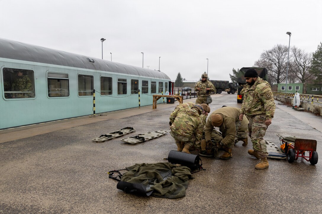 512th Field Hospital Conducts a Field Training Exercise