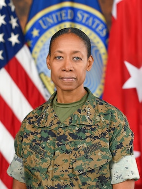 Official portrait of Lt. Gen. Lorna M. Mahlock