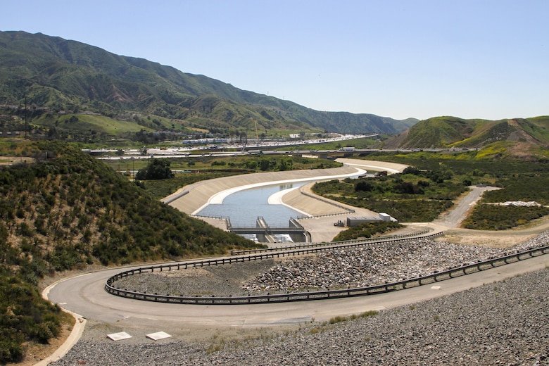 Prado Dam, located in Corona, California, is seen in this undated photo. The dam provides flood-risk management to more than 1.4 million people downstream of it.