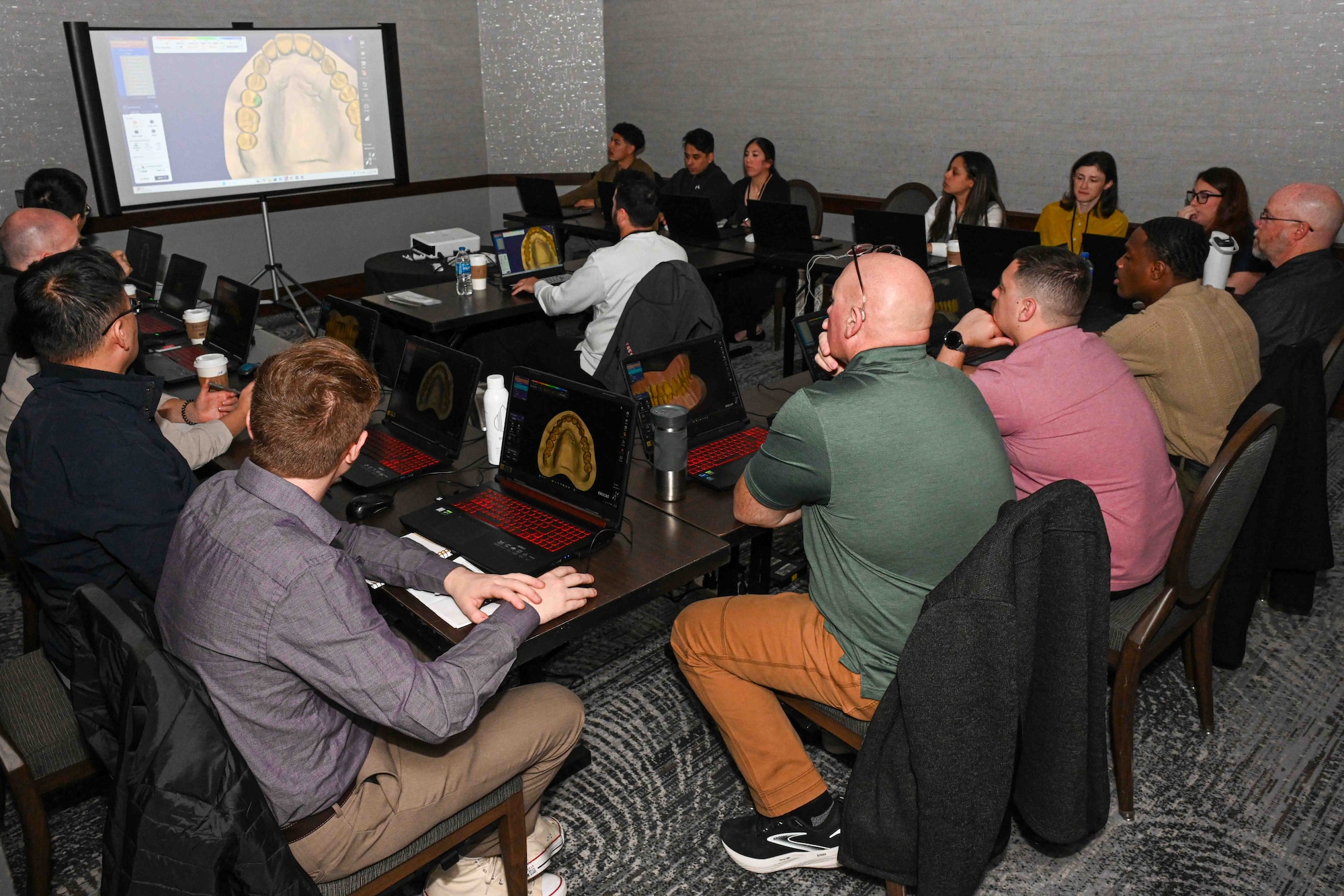 Service members serve