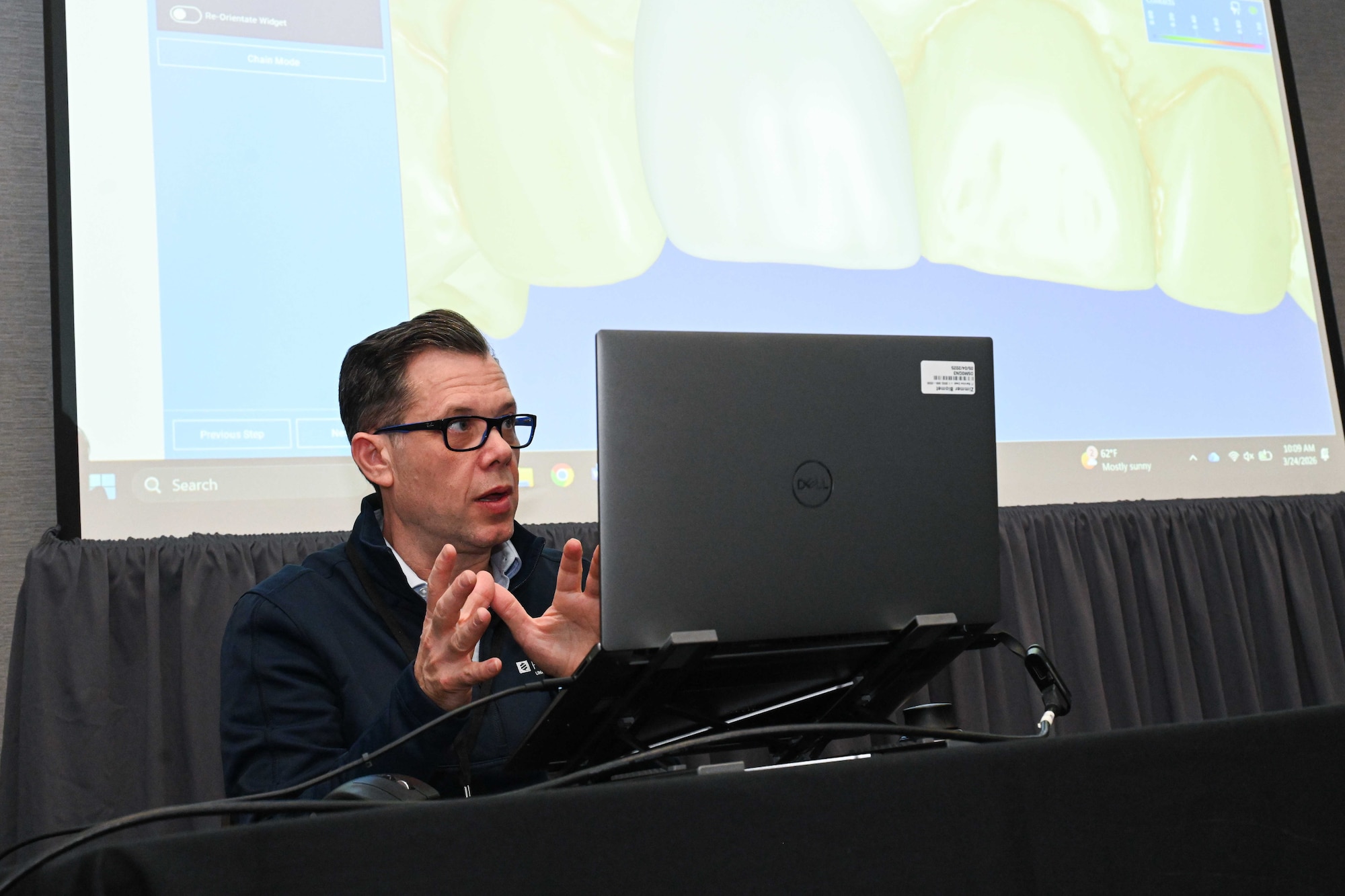 Service members serve