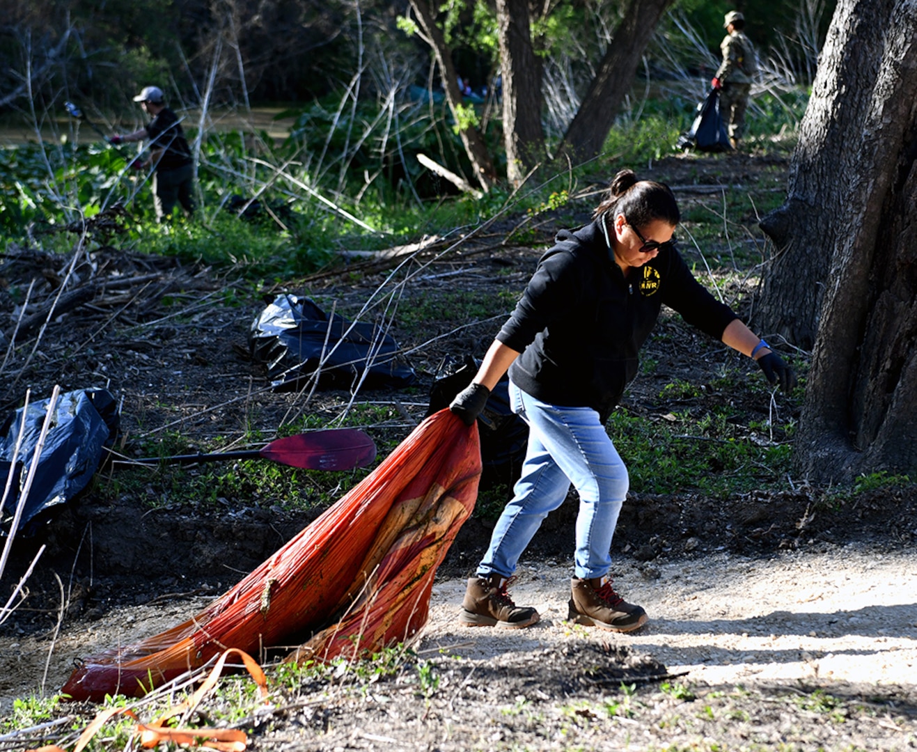 Basura Bash brings community together to clean up San Antonio, JBSA waterways