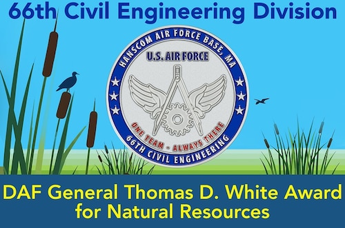 Graphic of an award won by civil engineers