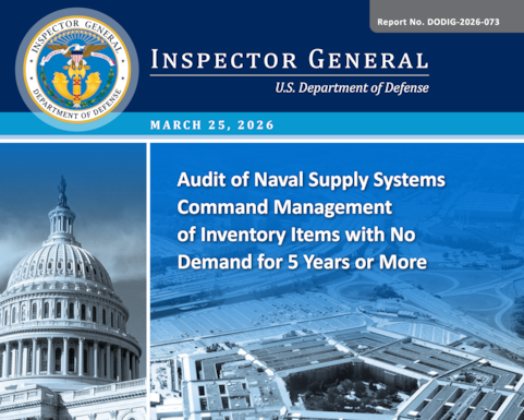 The objective of this audit was to assess the effectiveness of Naval Supply Systems Command (NAVSUP) management of inventory items with no demand for 5 years or more.