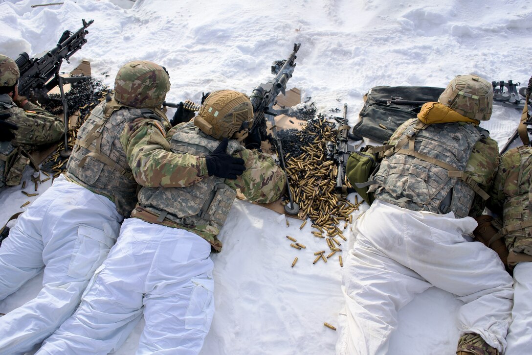 Avalanche Company hones lethality at JBER Infantry Platoon Battle Course