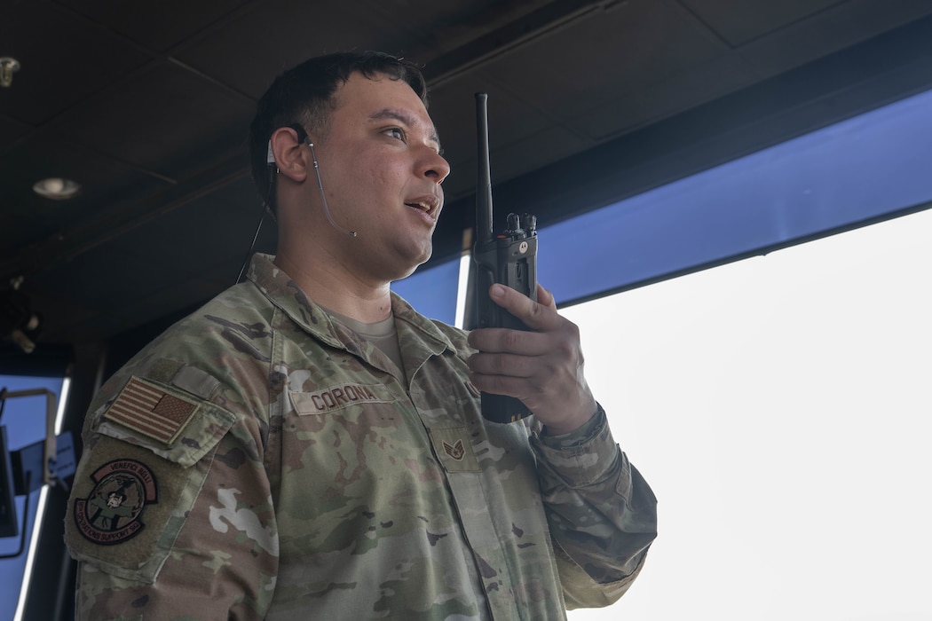 8th FW Command Team celebrate SSgt Corona as Pride of the Pack winner