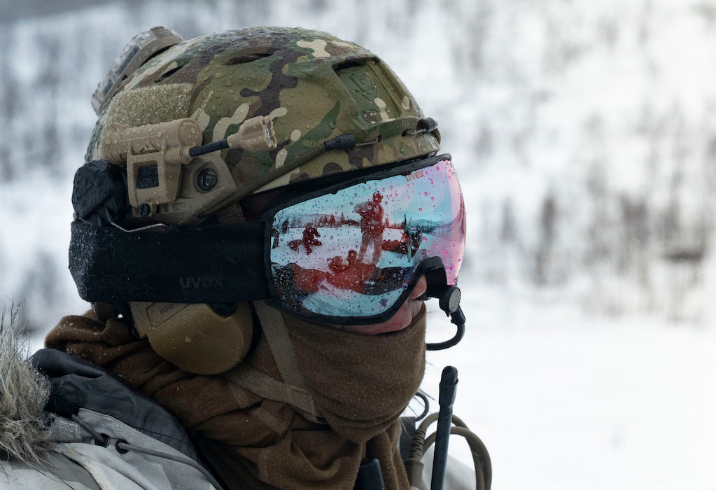 Airman in artic