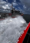 Coast Guard Station San Juan crews conduct high-pursuit vessel training in San Juan Harbor, Puerto Rico, March 26, 2026.  Coast Guard is advising people and boaters to plan for safety during the local spring break period from March 28 through April 5, and Coast Guard crews will be postured for maritime search and rescue and vigilant to intervene with illegal charters and boaters operating their vessels under the influence. (U.S. Coast Guard photo)