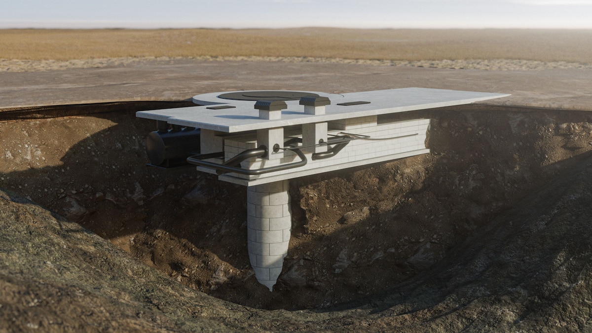 The U.S. Air Force, Northrop Grumman and industry partner Bechtel recently broke ground on the LGM-35A Sentinel intercontinental ballistic missile launch silo prototype in Promontory, Utah. This prototype is critical for validating the modular, cost-effective construction approach for 450 future silos that will support the modernization of the land-based leg of the nation’s nuclear triad. The data gathered will inform the final design and reduce risks before full-rate production. (U.S. Air Force courtesy photo)