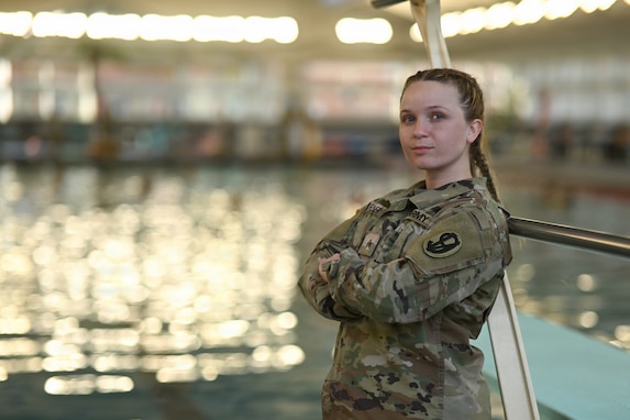 Army Reserve sergeant overcomes setbacks, embodies warrior ethos in GAFPB swim victory