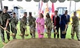The U.S. Army home in Puerto Rico and the Caribbean marked a significant step in supporting servicemembers and the local community March 23, with the groundbreaking ceremony for an Advanced Skills Training Barracks for military personnel.