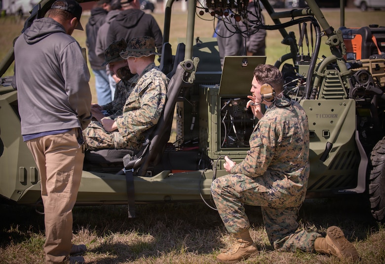 N. Charleston, SC (March 18, 2026) Naval Information Warfare Center (NIWC) Atlantic hosted the Systems of Systems Naval Integration Experiment (SOSNIE) for its 7th year. The two-week experiment stress-tested more than 40 state-of-the-art communications technologies used for a variety of essential military capabilities and included the use of manned and unmanned autonomous systems on land, sea and in the air. More than 150 Sailors, Marines, soldiers, Department of Navy civilians, and industry partners participated in the experiment, which took place in both a field environment at NIWC Atlantic’s Small Autonomous Unmanned Systems Research (SAUSR) Range and off the shore of Sullivan’s Island, South Carolina. (U.S. Navy photo by Joe Bullinger/Released)