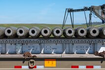 Airmen built live munitions for 24-hour sortie requirements while refining planning, assembly and movement skills. With its first class held in 1986, AFCOMAC celebrated its 40th anniversary with the graduation of class 2026-004. (U.S. Air Force photo by Airman 1st Class Ty'Jaih Wallace)