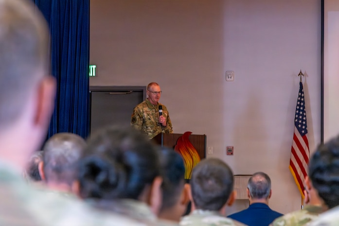 AFCOMAC provides advanced training in mass combat ammunition planning and production, preparing personnel to establish bomb dumps and build thousands of live munitions in realistic, bare-base scenarios through its Combat Ammunition and Production (CAPP) course and Senior Leader Aerial Munitions Course (SLAM-C). AFCOMAC courses are required for those in the munitions career field looking to complete their upgrade training to receive their 7- and 9- skill levels. (U.S. Air Force photo by Senior Airman Frederick A. Brown)