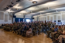 AFCOMAC class 2026-004 consisted of a joint force featuring Airmen, Sailors and Marines and broke the AFCOMAC record for the highest amount of munitions built, 915, along with the fewest discrepancies. AFCOMAC provides advanced training in mass combat ammunition planning and production, preparing personnel to establish bomb dumps and build thousands of live munitions in realistic, bare-base scenarios through its Combat Ammunition and Production (CAPP) course and Senior Leader Aerial Munitions Course (SLAM-C). (U.S. Air Force photo by Senior Airman Frederick A. Brown)