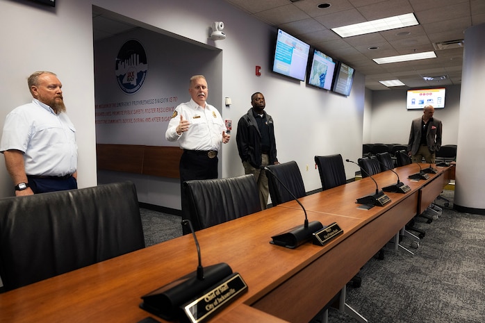 Marines Visit Jacksonville Emergency Centers to Strengthen Readiness, Partnerships