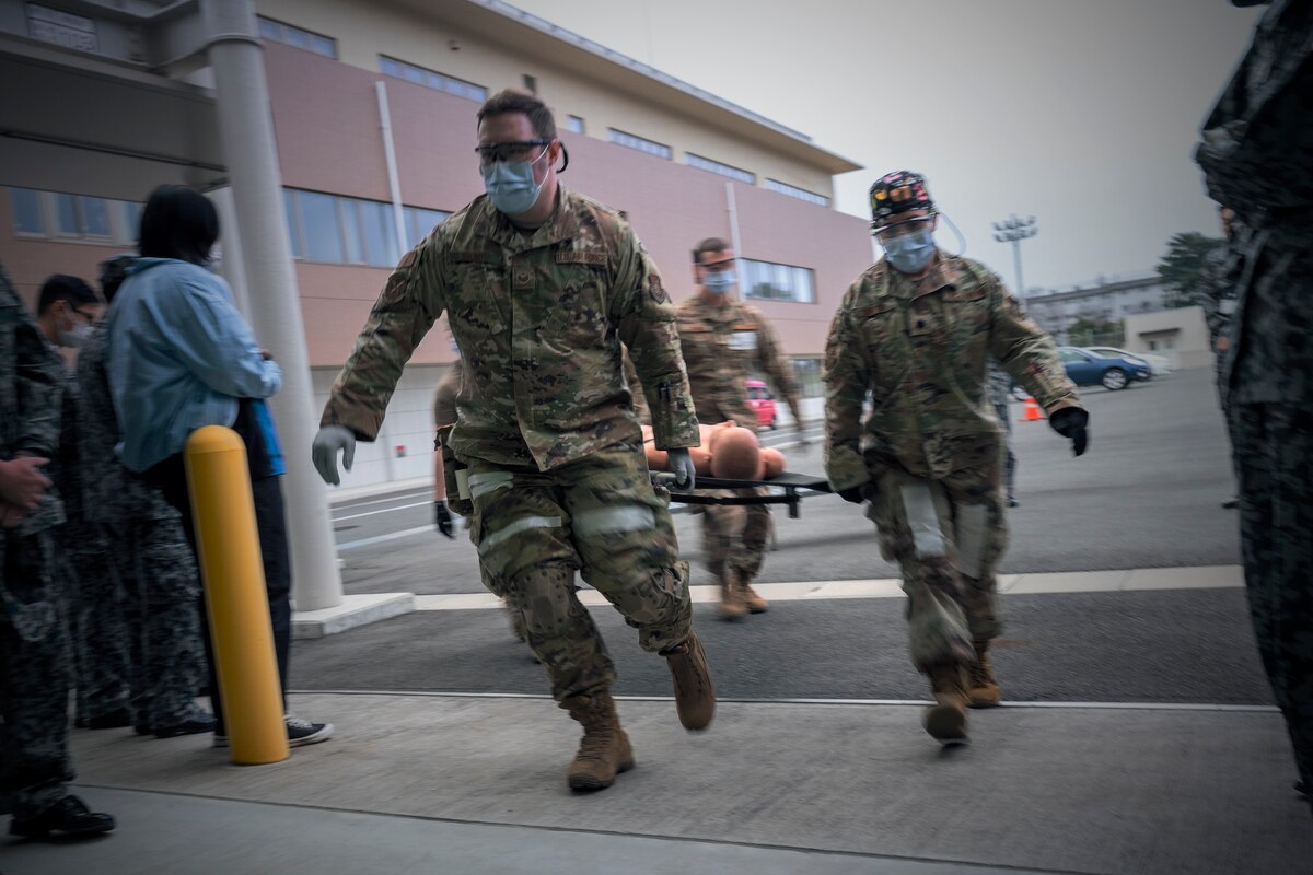 Yokota-based Ground Surgical Team demonstrates capabilities at Iruma AB