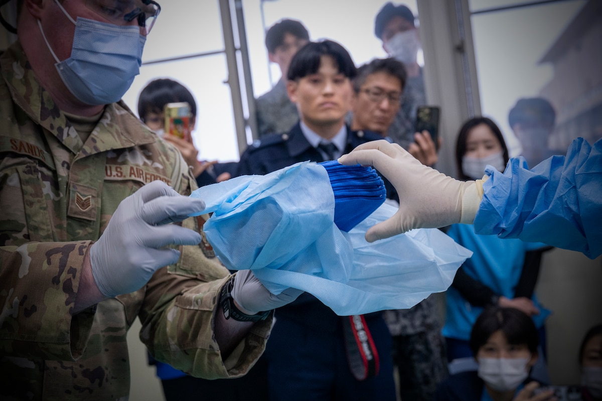 Yokota-based Ground Surgical Team demonstrates capabilities at Iruma AB