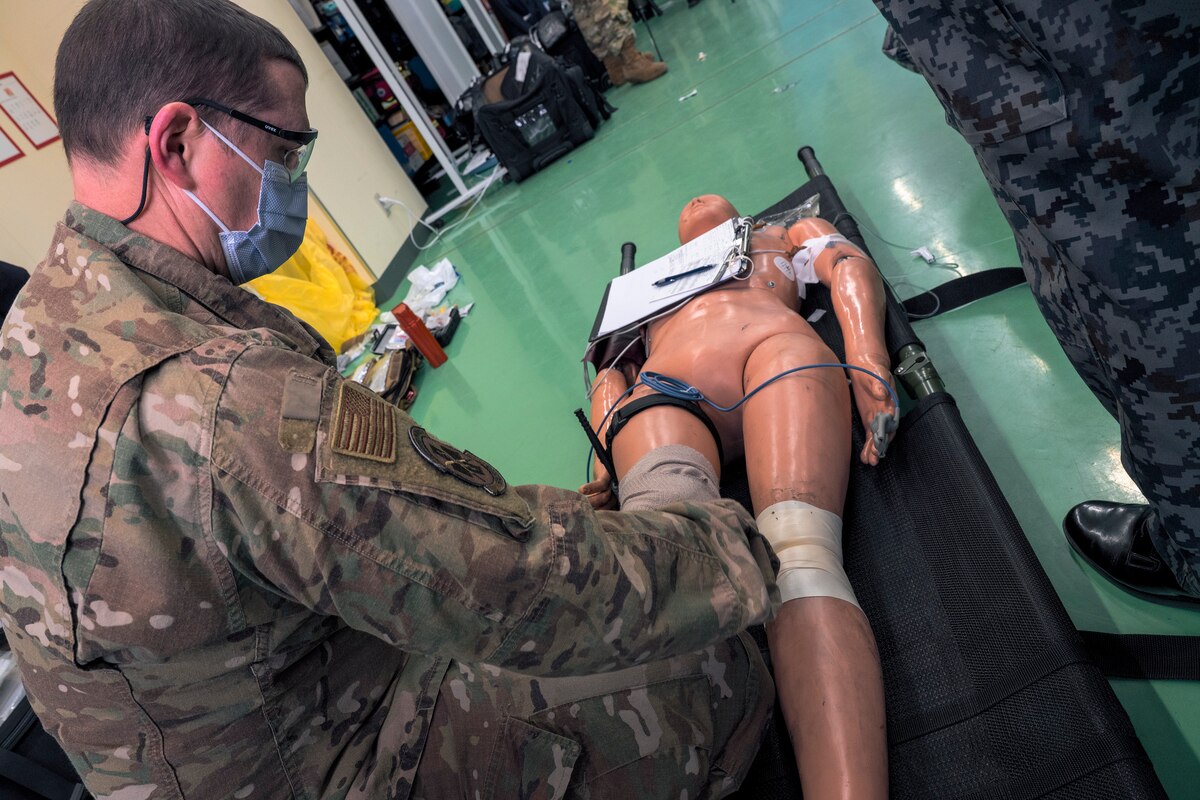 Yokota-based Ground Surgical Team demonstrates capabilities at Iruma AB