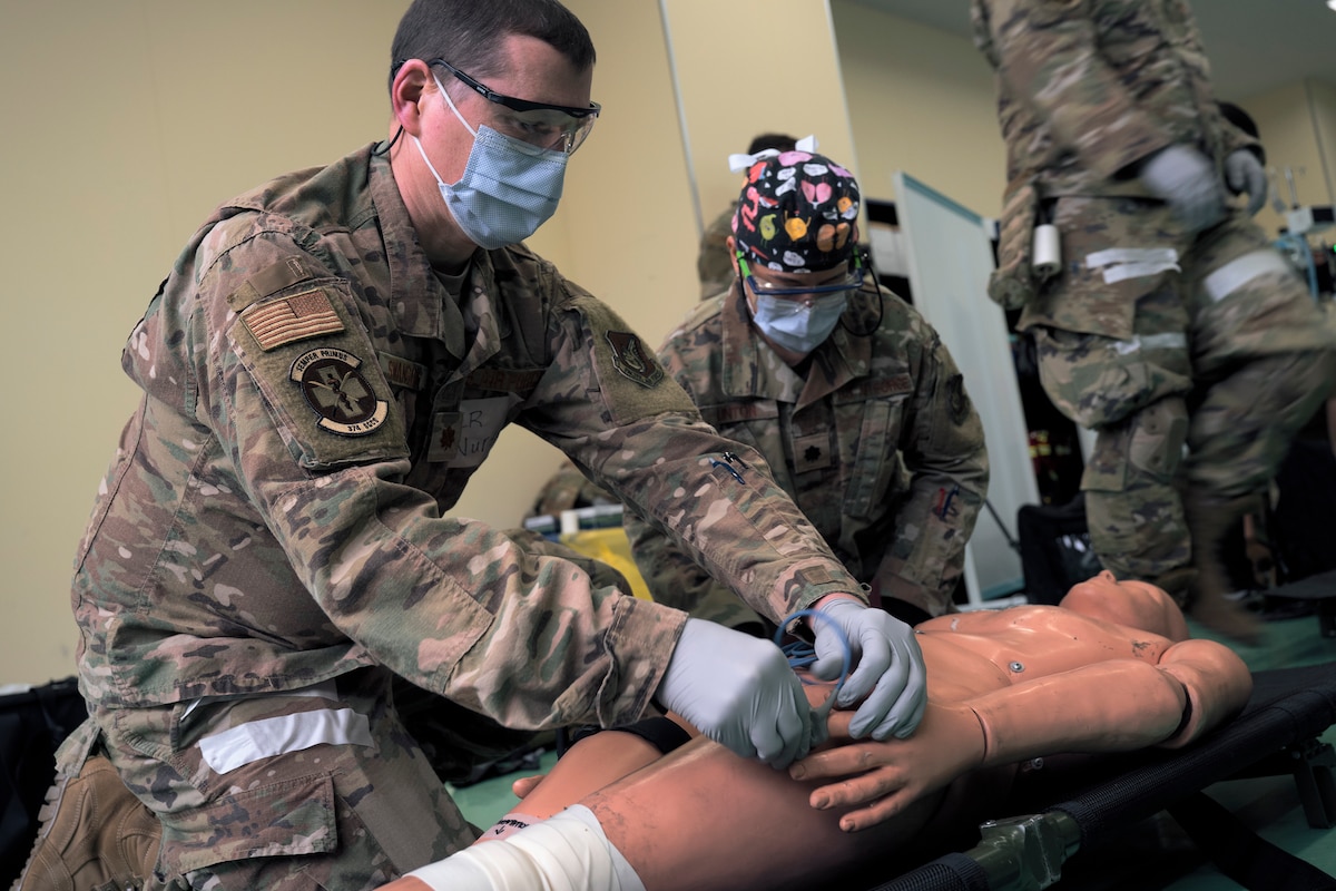 Yokota-based Ground Surgical Team demonstrates capabilities at Iruma AB