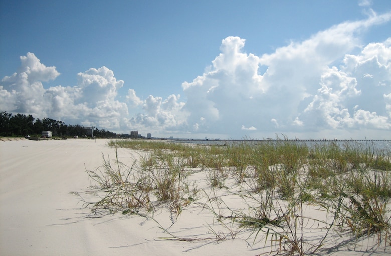 One of several beach sites in Harrison County, Mississippi, that are part of the Coastwide Beach and Dune Ecosystem Restoration Project in Waveland, Mississippi, March 10, 2026. The project is scheduled to begin in the third quarter of 2026. It is expected to take approximately one year to complete once construction begins. (Courtesy photo)