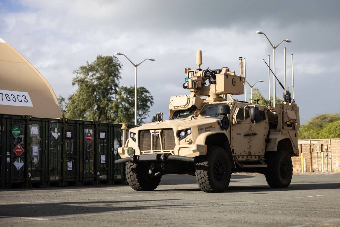 MADIS posed in a parking lot