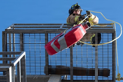Joint firefighters collaborate, compete and test their abilities