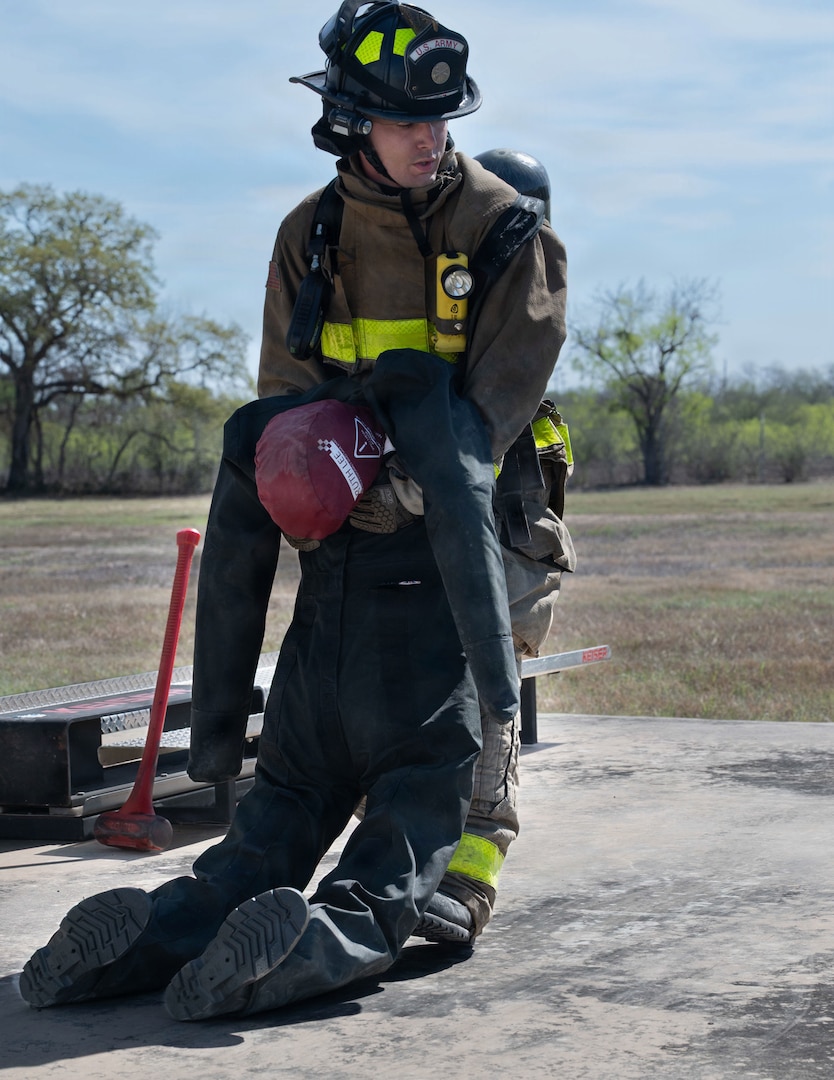 Joint firefighters collaborate, compete and test their abilities